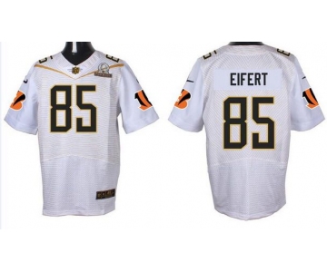 Men's Cincinnati Bengals #85 Tyler Eifert White 2016 Pro Bowl Nike Elite Jersey