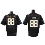 Men's Dallas Cowboys #88 Michael Irvin Black 2016 Pro Bowl Nike Elite Jersey