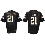Men's Denver Broncos #21 Aqib Talib Black 2016 Pro Bowl Nike Elite Jersey
