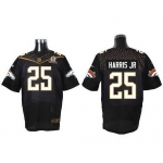 Men's Denver Broncos #25 Chris Harris Jr Black 2016 Pro Bowl Nike Elite Jersey