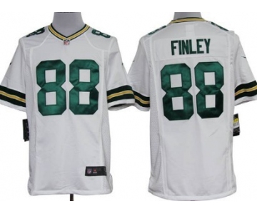 Nike Green Bay Packers #88 Jermichael Finley White Game Jersey