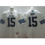 CFL Toronto Argonauts #15 Ricky Ray White Jersey