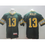 CFL Edmonton Eskimos #13 Mike Reilly Green Jersey