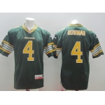 CFL Edmonton Eskimos #4 Adarius Bowman Green Jersey