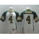 CFL Edmonton Eskimos #4 Adarius Bowman White Jersey