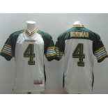 CFL Edmonton Eskimos #4 Adarius Bowman White Jersey