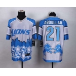 Men's Detroit Lions #21 Ameer Abdullah 2015 Nike Noble Fashion Elite Jersey