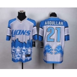 Men's Detroit Lions #21 Ameer Abdullah 2015 Nike Noble Fashion Elite Jersey