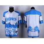Nike Detroit Lions Blank 2015 Noble Fashion Elite Jersey