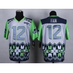 Nike Seattle Seahawks #12 Fan 2015 Noble Fashion Elite Jersey