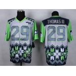 Nike Seattle Seahawks #29 Earl Thomas III 2015 Noble Fashion Elite Jersey