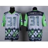 Nike Seattle Seahawks #31 Kam Chancellor 2015 Noble Fashion Elite Jersey