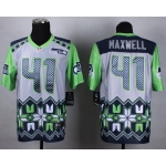 Nike Seattle Seahawks #41 Byron Maxwell 2015 Noble Fashion Elite Jersey