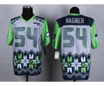 Nike Seattle Seahawks #54 Bobby Wagner 2015 Noble Fashion Elite Jersey