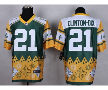 Nike Green Bay Packers #21 Ha Ha Clinton-Dix 2015 Noble Fashion Elite Jersey