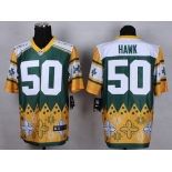 Nike Green Bay Packers #50 A.J. Hawk 2015 Noble Fashion Elite Jersey