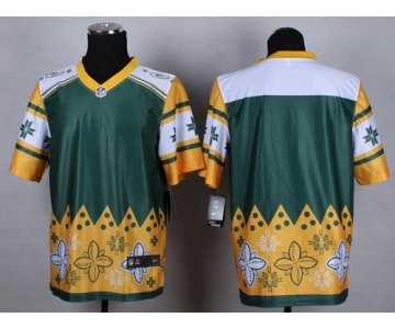 Nike Green Bay Packers Blank 2015 Noble Fashion Elite Jersey