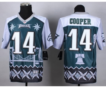 Nike Philadelphia Eagles #14 Riley Cooper 2015 Noble Fashion Elite Jersey