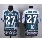 Nike Philadelphia Eagles #27 Malcolm Jenkins 2015 Noble Fashion Elite Jersey
