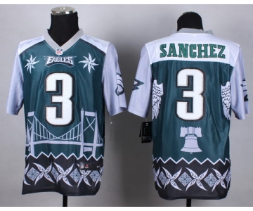 Nike Philadelphia Eagles #3 Mark Sanchez 2015 Noble Fashion Elite Jersey