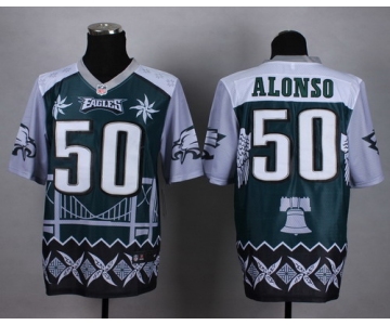 Nike Philadelphia Eagles #50 Kiko Alonso 2015 Noble Fashion Elite Jersey
