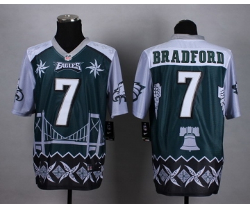 Nike Philadelphia Eagles #7 Sam Bradford 2015 Noble Fashion Elite Jersey