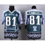 Nike Philadelphia Eagles #81 Jordan Matthews 2015 Noble Fashion Elite Jersey