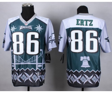 Nike Philadelphia Eagles #86 Zach Ertz 2015 Noble Fashion Elite Jersey
