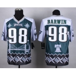 Nike Philadelphia Eagles #98 Connor Barwin 2015 Noble Fashion Elite Jersey