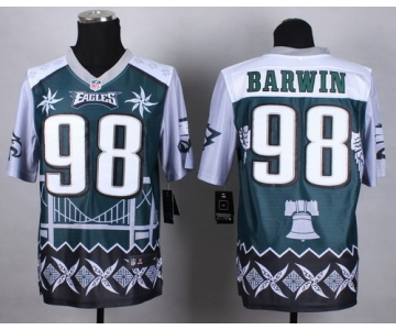 Nike Philadelphia Eagles #98 Connor Barwin 2015 Noble Fashion Elite Jersey