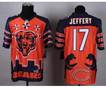 Nike Chicago Bears #17 Alshon Jeffery 2015 Noble Fashion Elite Jersey