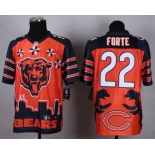 Nike Chicago Bears #22 Matt Forte 2015 Noble Fashion Elite Jersey