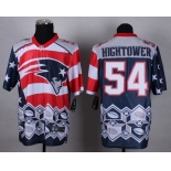 Nike New England Patriots #54 Donta Hightower 2015 Noble Fashion Elite Jersey