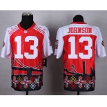 Nike San Francisco 49ers #13 Steve Johnson 2015 Noble Fashion Elite Jersey