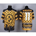 Nike Pittsburgh Steelers #11 Markus Wheaton 2015 Noble Fashion Elite Jersey