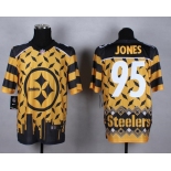 Nike Pittsburgh Steelers #95 Jarvis Jones 2015 Noble Fashion Elite Jersey