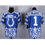 Nike Indianapolis Colts #1 Pat McAfee 2015 Noble Fashion Elite Jersey