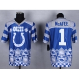 Nike Indianapolis Colts #1 Pat McAfee 2015 Noble Fashion Elite Jersey