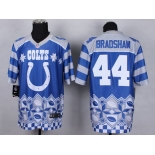 Nike Indianapolis Colts #44 Ahmad Bradshaw 2015 Noble Fashion Elite Jersey