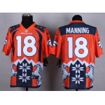 Nike Denver Broncos #18 Peyton Manning 2015 Noble Fashion Elite Jersey