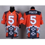Nike Denver Broncos #5 Matt Prater 2015 Noble Fashion Elite Jersey