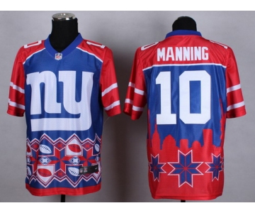 Nike New York Giants #10 Eli Manning 2015 Noble Fashion Elite Jersey