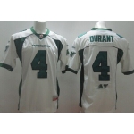 CFL Saskatchewan Roughriders #4 Darian Durant White Jersey