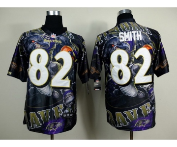 Nike Baltimore Ravens #82 Torrey Smith 2014 Fanatic Fashion Elite Jersey