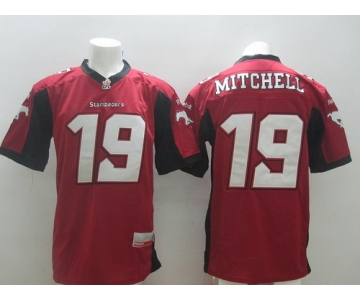 CFL Calgary Stampeders #19 Bo Levi Mitchell Red Jersey
