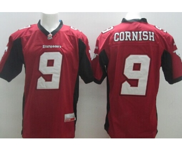 CFL Calgary Stampeders #9 Jon Cornish Red Jersey