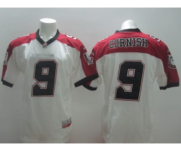 CFL Calgary Stampeders #9 Jon Cornish White Jersey