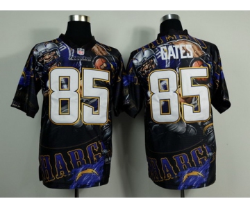 Nike San Diego Chargers #85 Antonio Gates 2014 Fanatic Fashion Elite Jersey