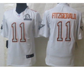 Nike Arizona Cardinals #11 Larry Fitzgerald 2014 Pro Bowl White Jersey