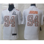 Nike New Orleans Saints #94 Cameron Jordan 2014 Pro Bowl White Jersey